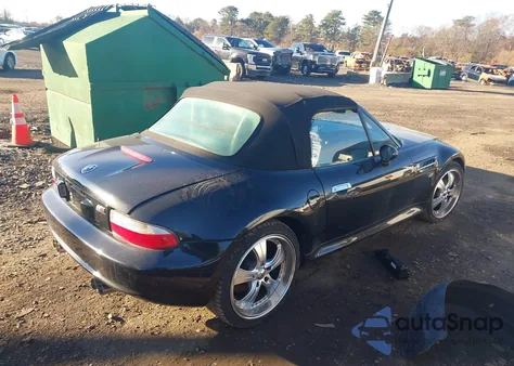 2001 BMW M from USA, damaged, VIN WBSCL93461LJ80164